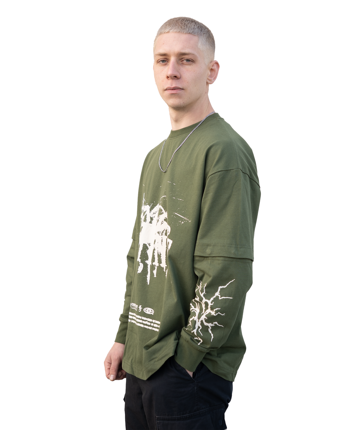 45 Longsleeve Green