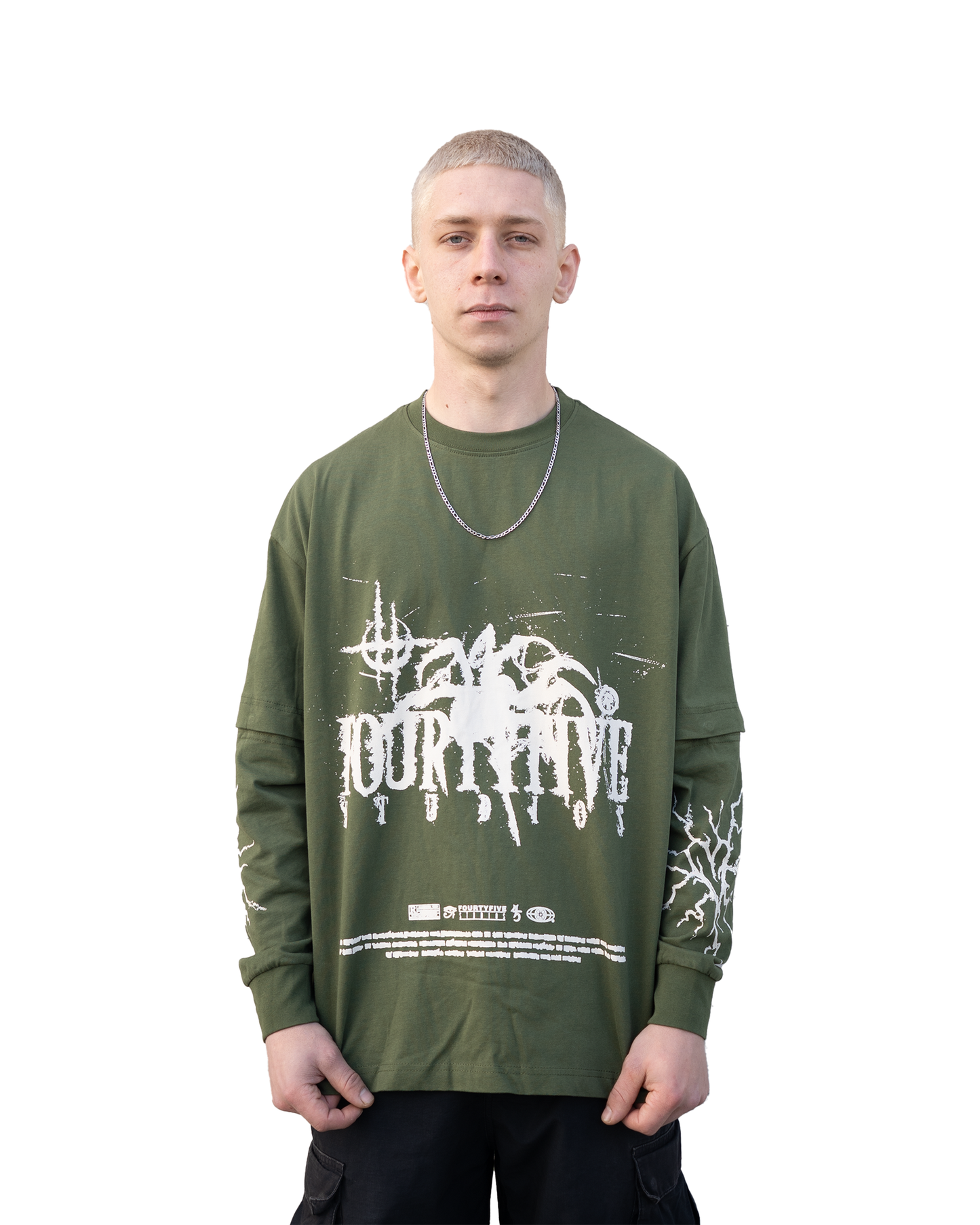 45 Longsleeve Green